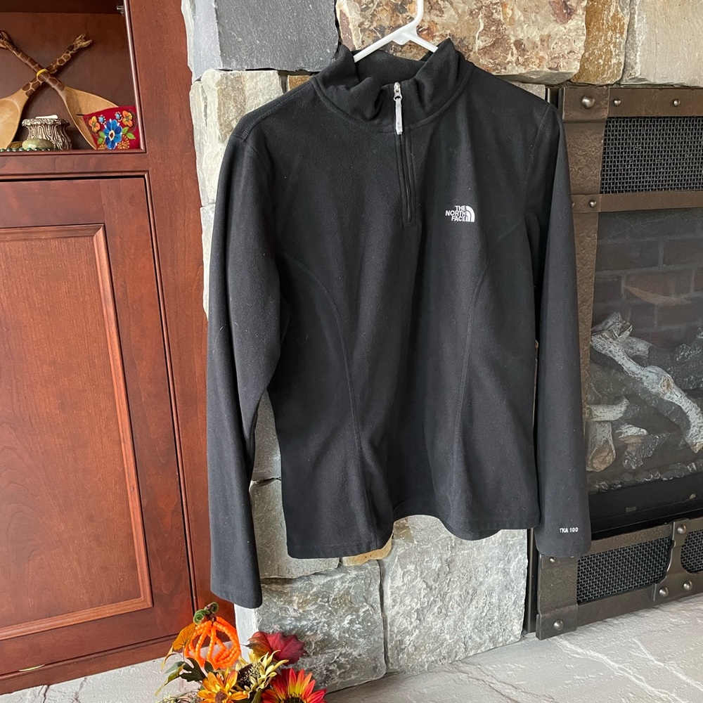North Face Black Fleece Pullover